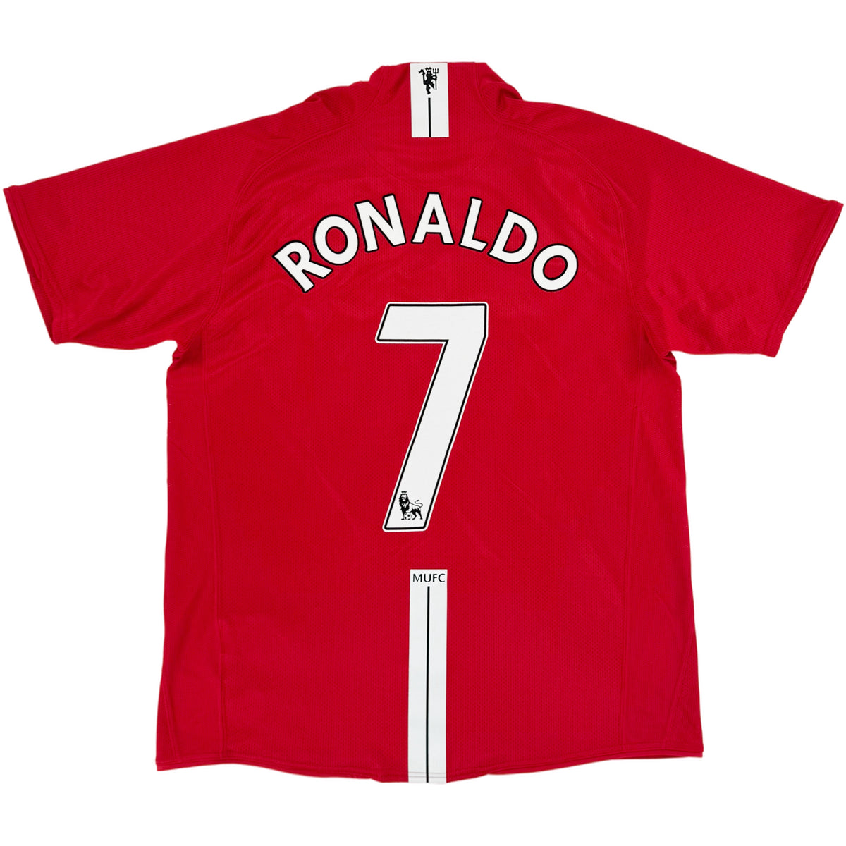 2007-09 Manchester United Thuis Shirt Ronaldo #7 - 10/10 - (L) - Oldschool Voetbalshirts