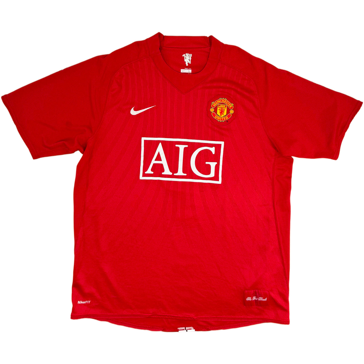 2007-09 Manchester United Thuis Shirt Ronaldo - Oldschool Voetbalshirts