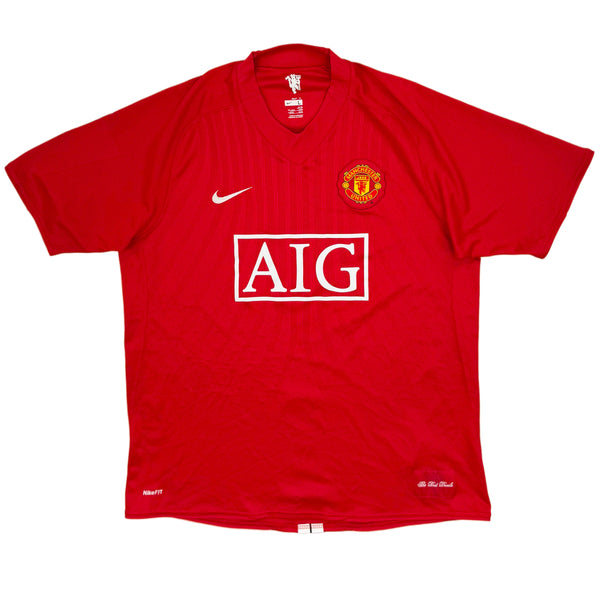 2007-09 Manchester United Thuis Shirt Ronaldo - Oldschool Voetbalshirts