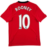 2009-10 Manchester United Thuis Shirt Rooney - Oldschool Voetbalshirts
