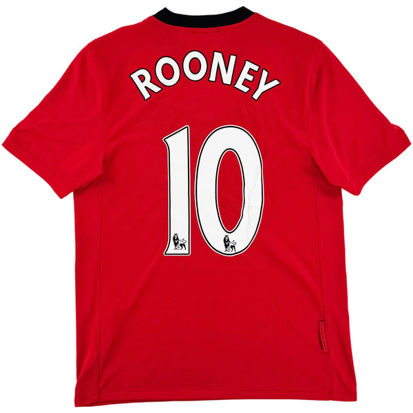 2009-10 Manchester United Thuis Shirt Rooney - Oldschool Voetbalshirts