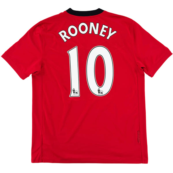 2009-10 Manchester United Thuis Shirt Rooney - Oldschool Voetbalshirts