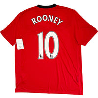 2009-10 Manchester United Thuis Shirt Rooney - Oldschool Voetbalshirts