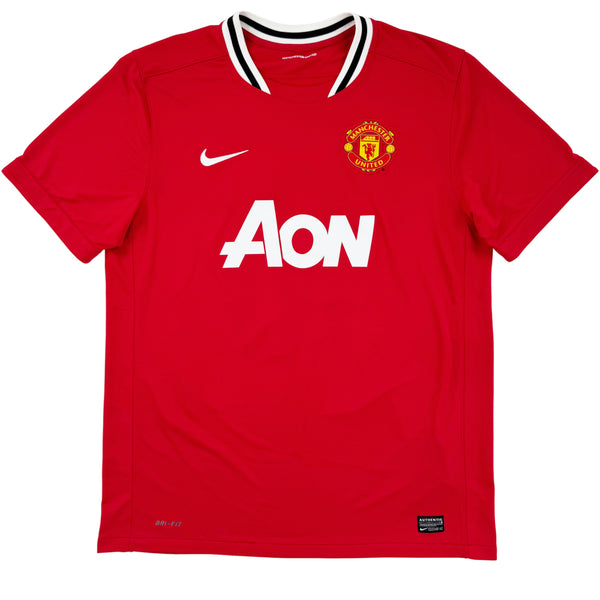 2011-12 Manchester United Thuis Shirt Rooney #10 - 9/10 - (XL)
