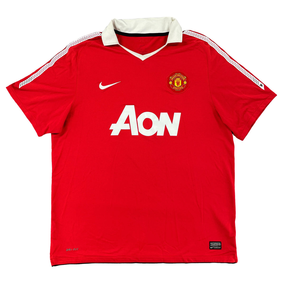 Manchester United - Home Shirt - 2010/11 - Size XL - 8/10