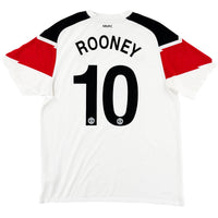 2010-12 Manchester United Uit Shirt Rooney - Oldschool Voetbalshirts
