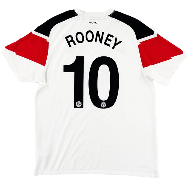 2010-12 Manchester United Uit Shirt Rooney - Oldschool Voetbalshirts