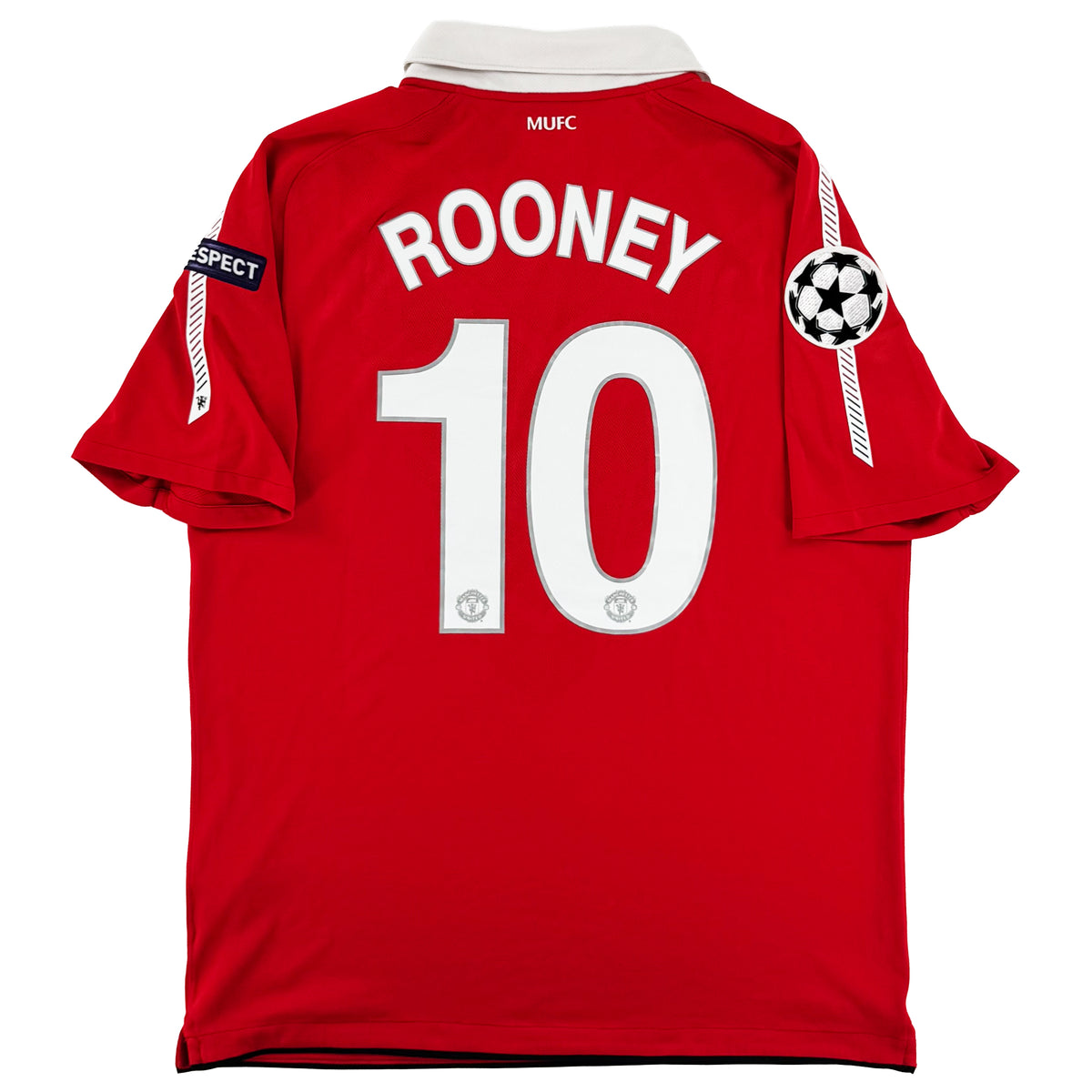 2011-12 Manchester United Thuis Shirt Rooney - Oldschool Voetbalshirts
