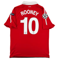2011-12 Manchester United Thuis Shirt Rooney - Oldschool Voetbalshirts