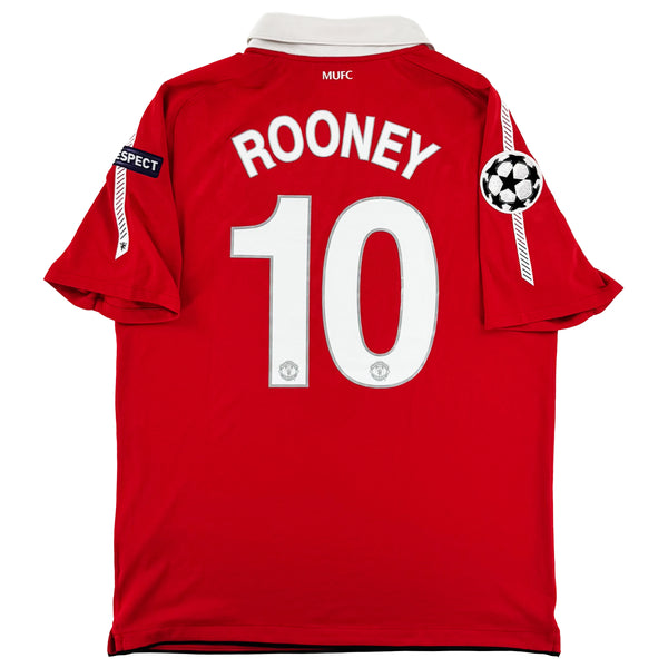 2011-12 Manchester United Thuis Shirt Rooney - Oldschool Voetbalshirts