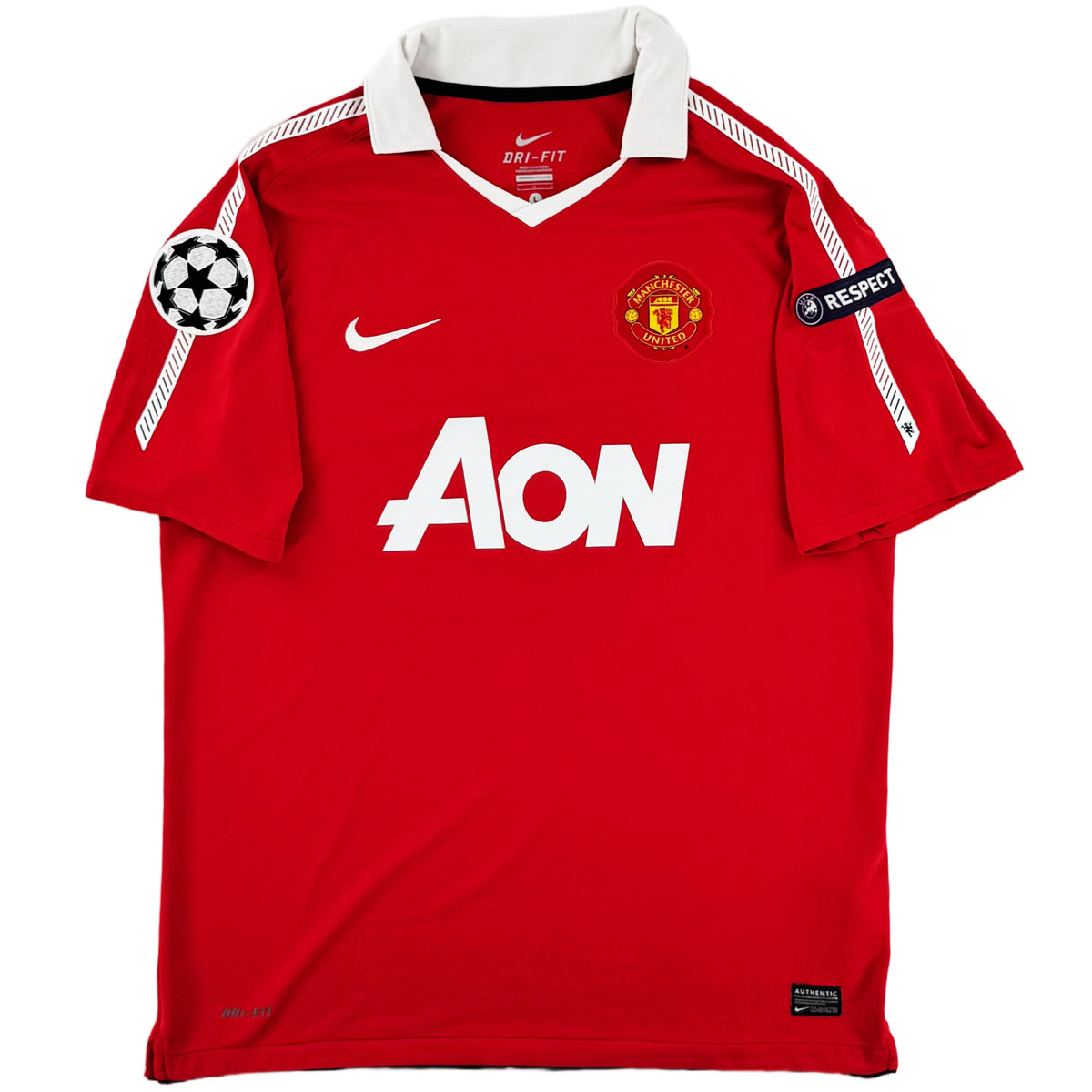 2010-11 Manchester United Thuis Shirt Rooney