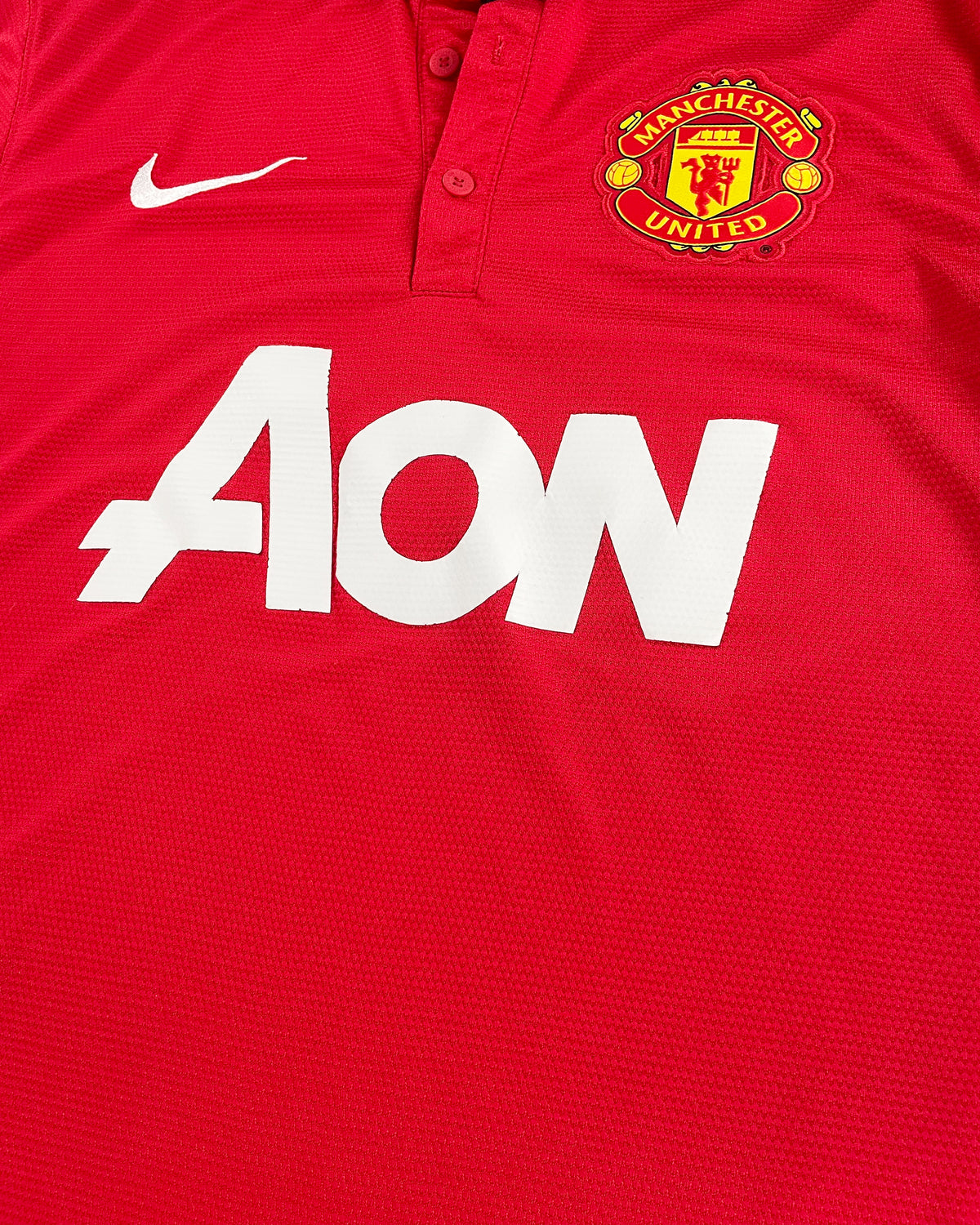 Manchester United - Home Shirt - 2013/14 - Size S - 8/10