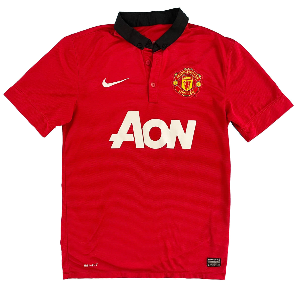 Manchester United - Home Shirt - 2013/14 - Size S - 8/10