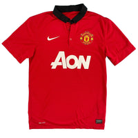 Manchester United - Home Shirt - 2013/14 - Size S - 8/10