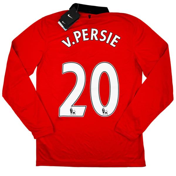 2013-14 Manchester United Thuis Shirt Van Persie - Oldschool Voetbalshirts