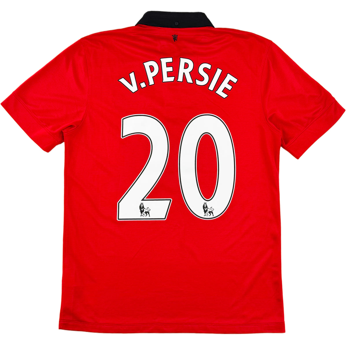 2013-14 Manchester United Thuis Shirt Van Persie - Oldschool Voetbalshirts