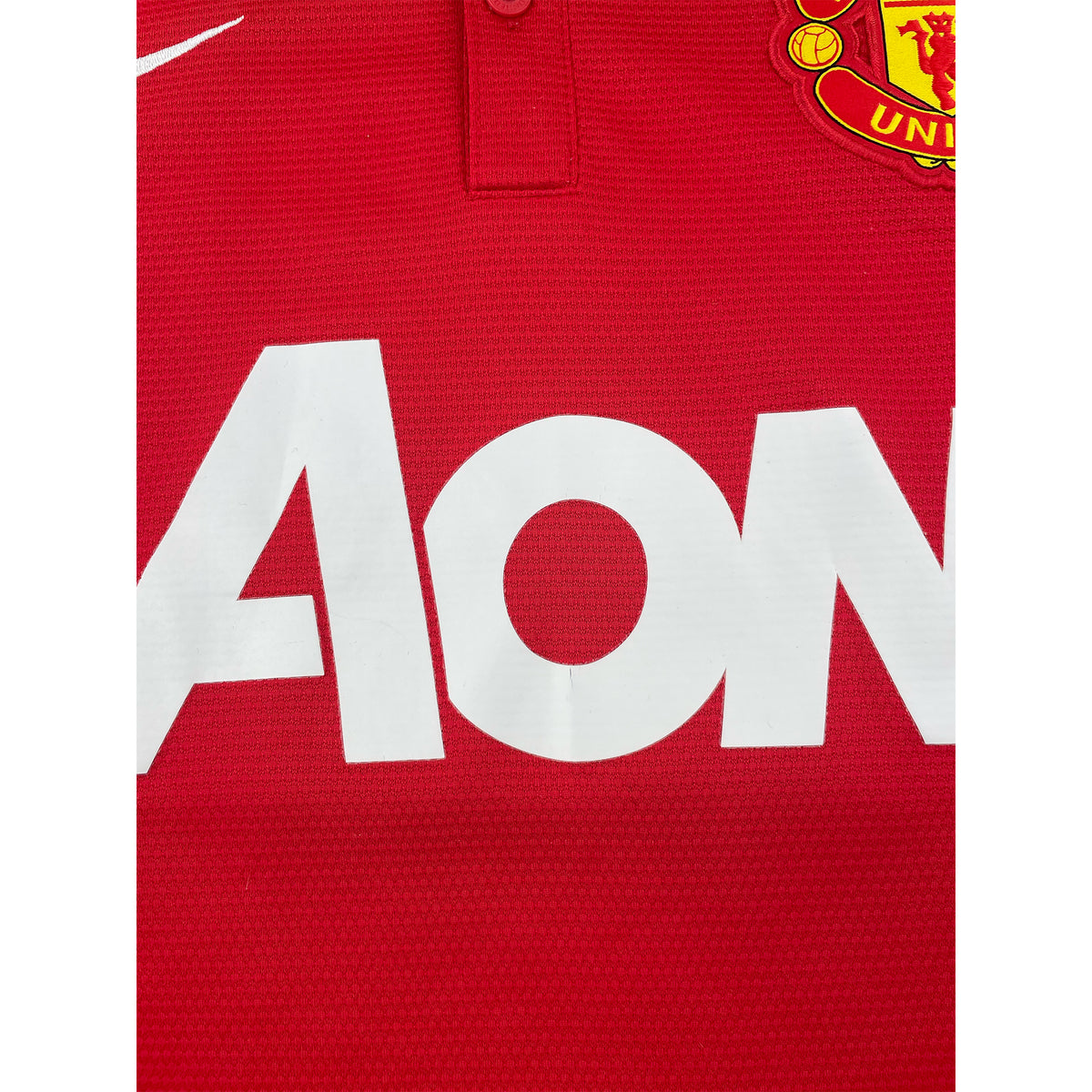 2013-14 Manchester United Thuis Shirt Van Persie - Oldschool Voetbalshirts