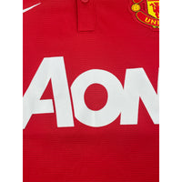 2013-14 Manchester United Thuis Shirt Van Persie - Oldschool Voetbalshirts