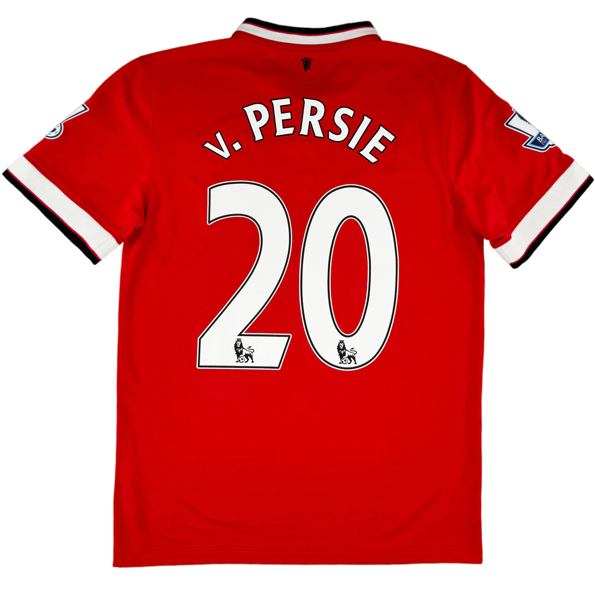 2014-15 Manchester United Thuis Shirt Van Persie - Oldschool Voetbalshirts