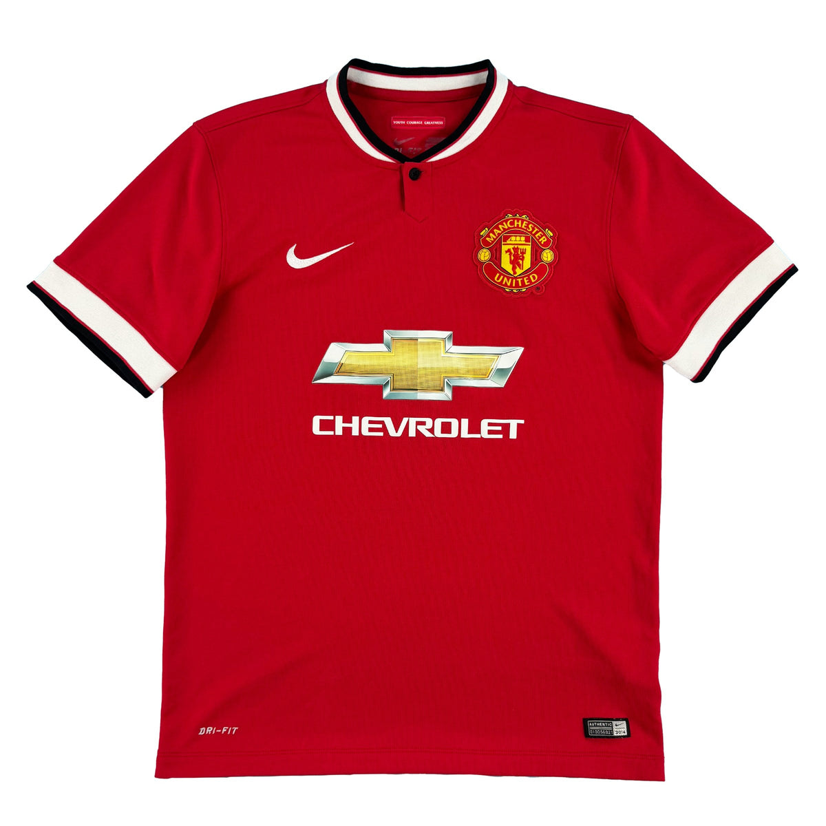 Manchester United - Home Shirt - 2014/15 - Size M - 9/10