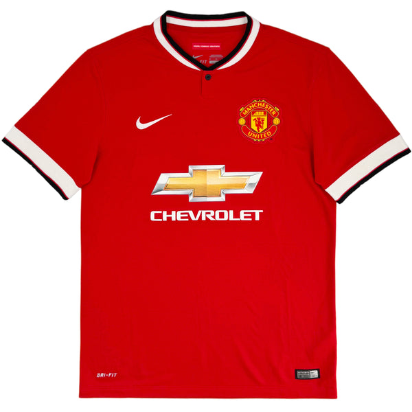 2014-15 Manchester United Thuis Shirt Van Persie - Oldschool Voetbalshirts