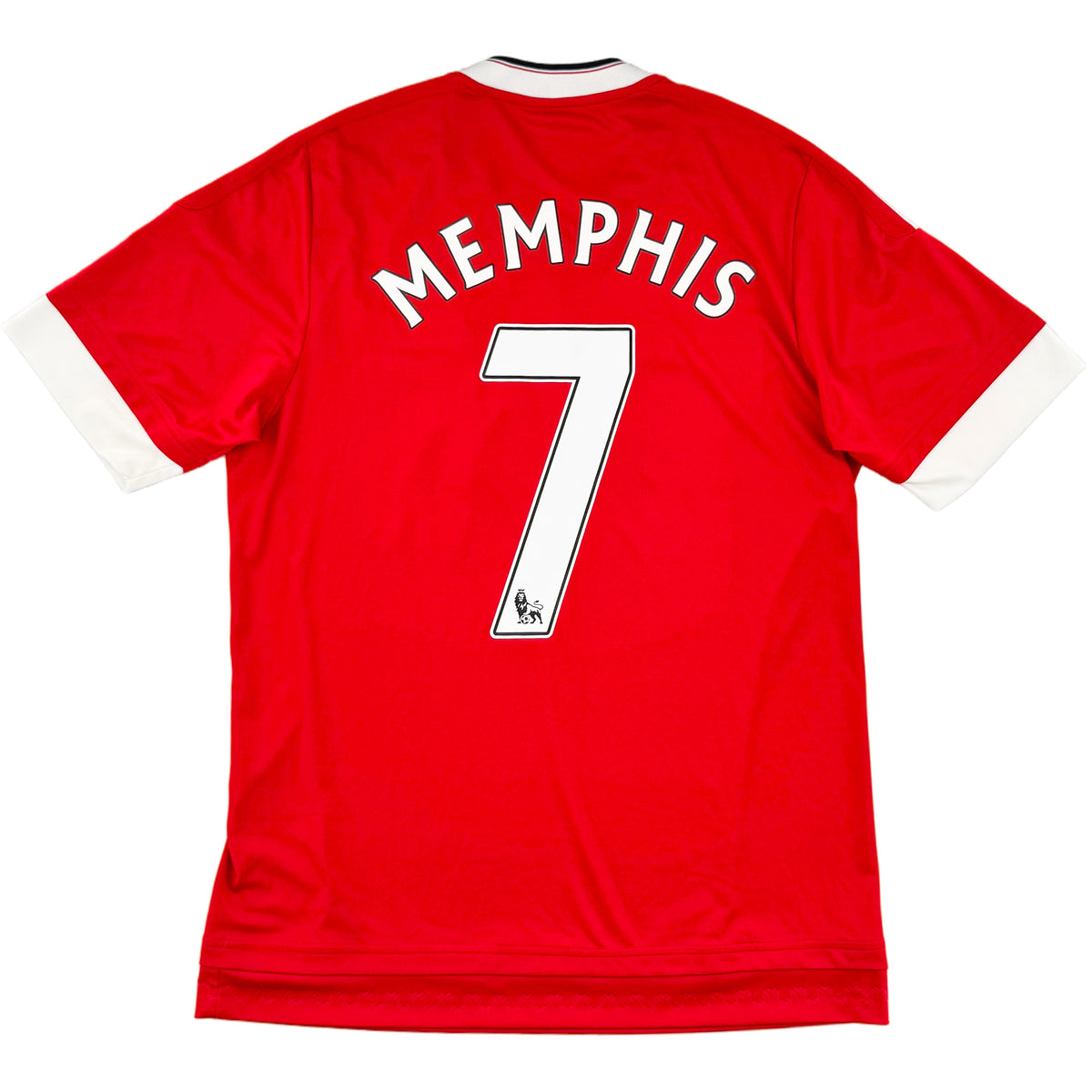 2015-16 Manchester United Thuis Shirt Memphis - Oldschool Voetbalshirts