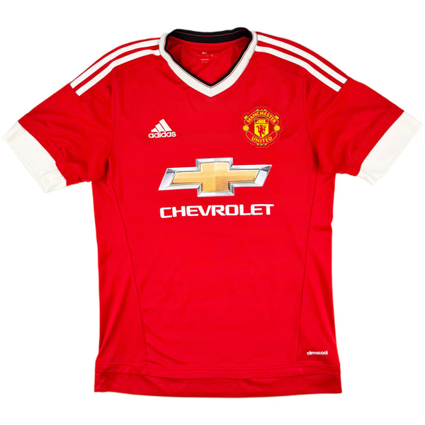 2015-16 Manchester United Thuis Shirt Rooney - Oldschool Voetbalshirts