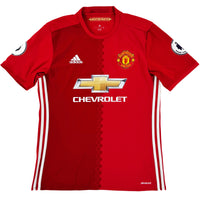 2016-17 Manchester United Thuis Shirt Ibrahimovic - Oldschool Voetbalshirts