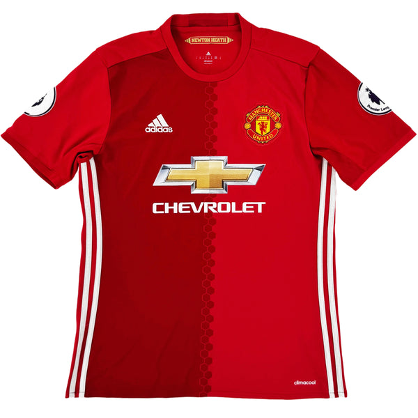 2016-17 Manchester United Thuis Shirt Ibrahimovic - Oldschool Voetbalshirts