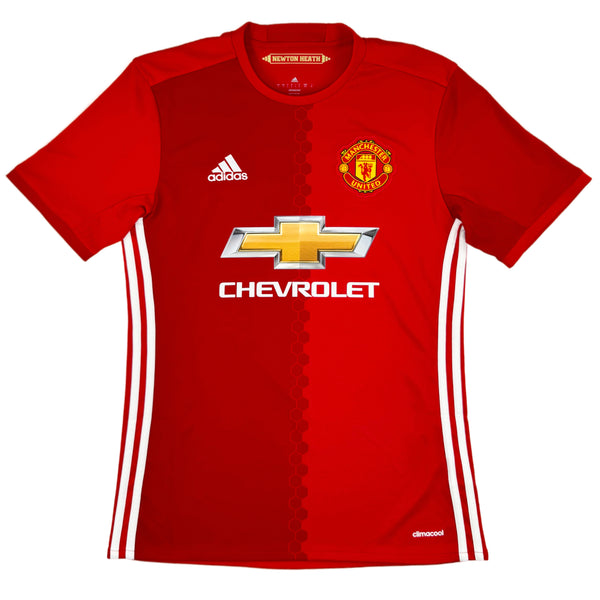 2016-17 Manchester United Thuis Shirt Pogba - Oldschool Voetbalshirts