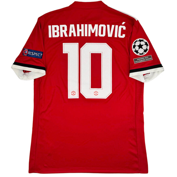 2017-18 Manchester United Thuis Shirt Ibrahimovic - Oldschool Voetbalshirts