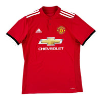Manchester United - Home Shirt - 2017/18 - Size M - 8/10