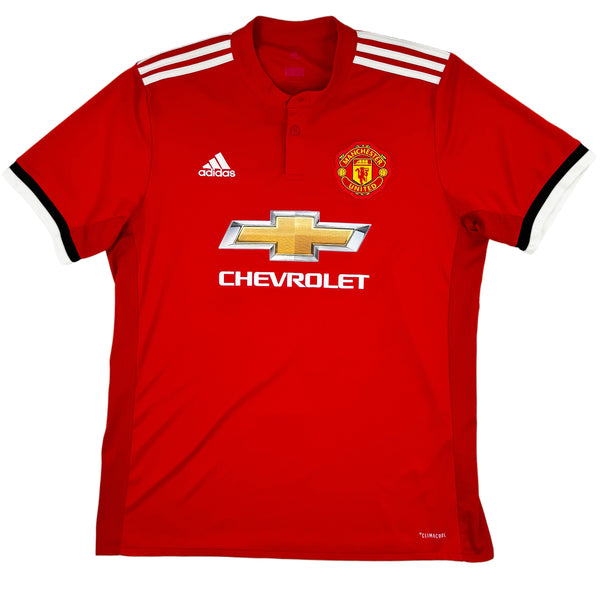 2017-18 Manchester United Thuis Shirt Rashford - Oldschool Voetbalshirts