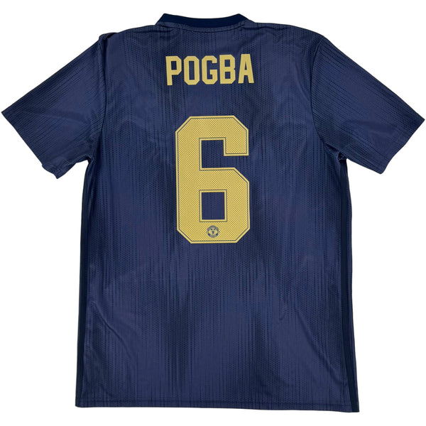 2018-19 Manchester United Derde Shirt Pogba #6 - 10/10 - (L) - Oldschool Voetbalshirts