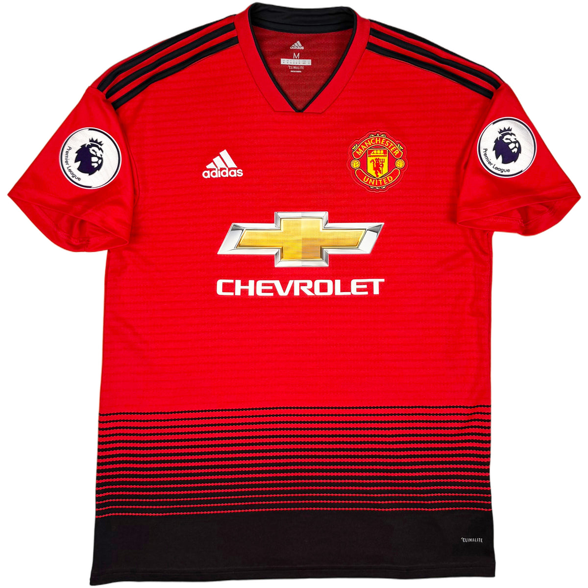 2018-19 Manchester United Thuis Shirt Pogba - Oldschool Voetbalshirts