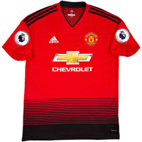 2018-19 Manchester United Thuis Shirt Pogba - Oldschool Voetbalshirts