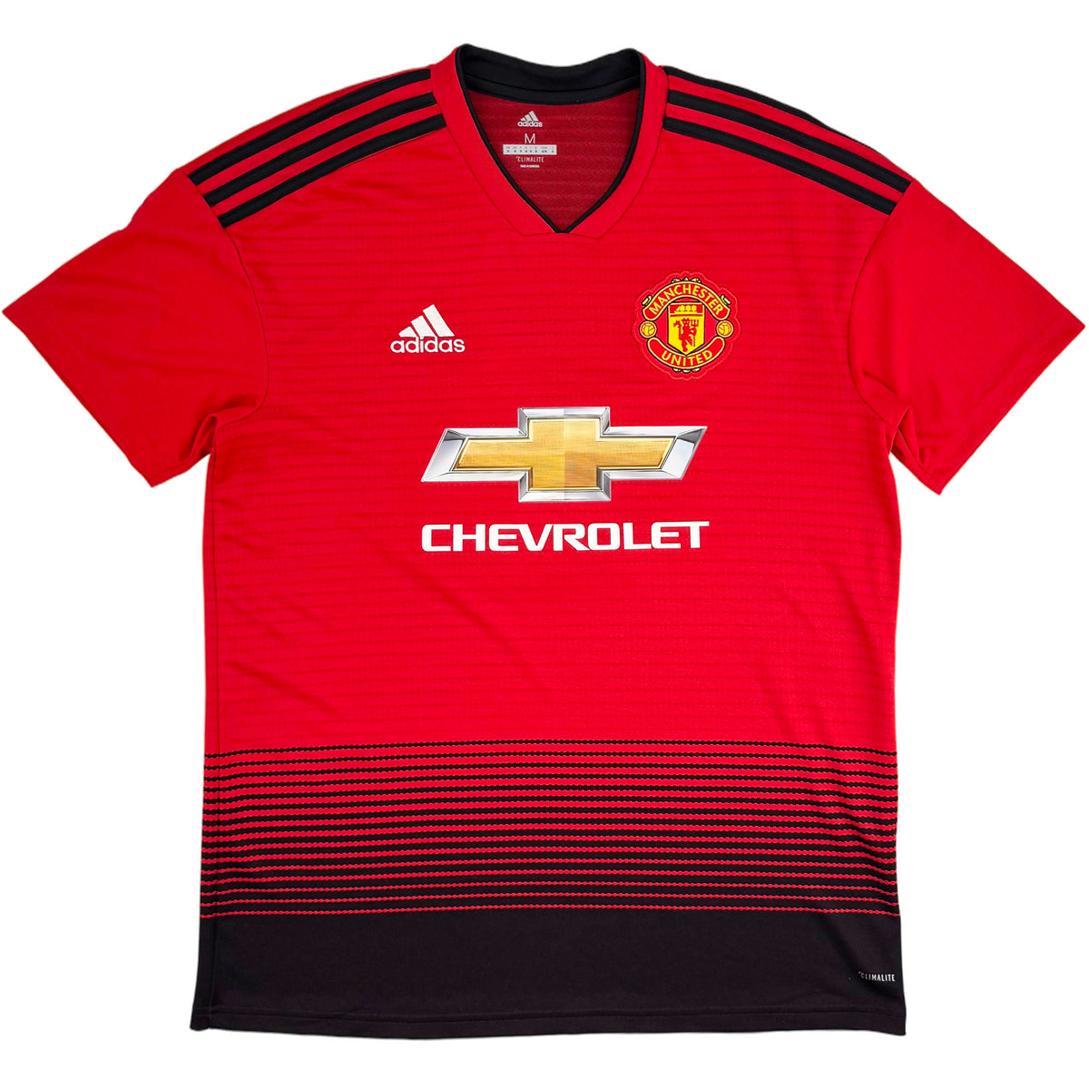 2018-19 Manchester United Thuis Shirt Pogba - Oldschool Voetbalshirts