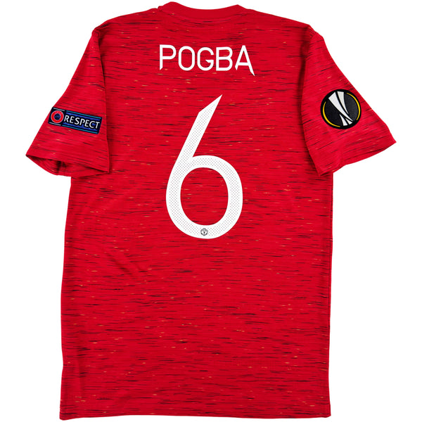 2020-21 Manchester United Thuis Shirt Pogba - Oldschool Voetbalshirts