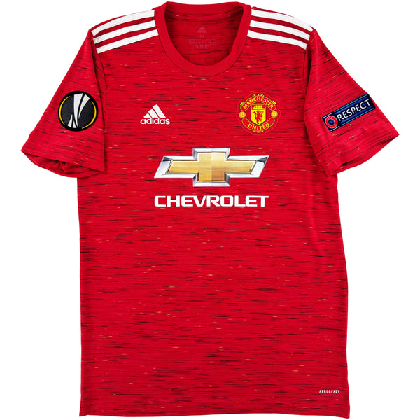 2020-21 Manchester United Thuis Shirt Pogba - Oldschool Voetbalshirts