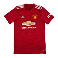 Manchester United - Home Shirt - 2020/21 - Size S - 8/10