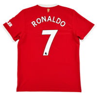 2021-22 Manchester United Thuis Shirt Ronaldo - Oldschool Voetbalshirts