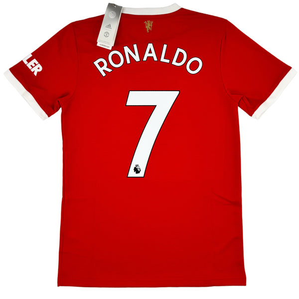 2021-22 Manchester United Thuis Shirt Ronaldo - Oldschool Voetbalshirts