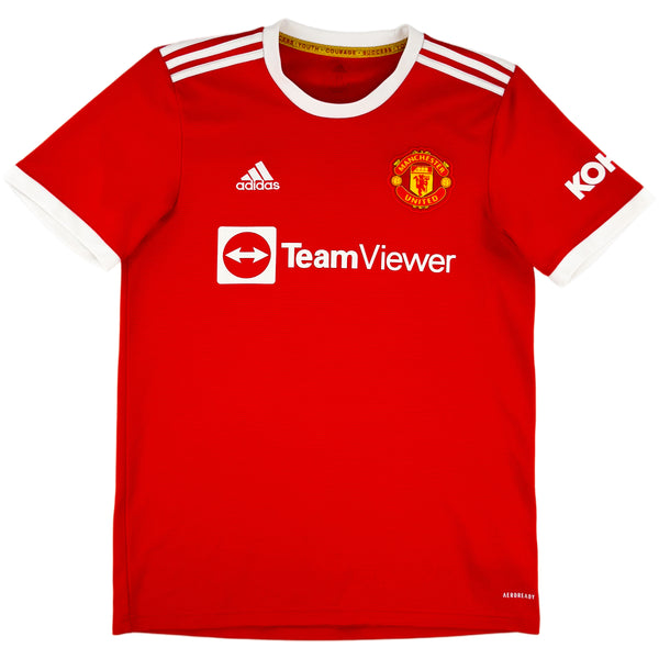2021-22 Manchester United Thuis Shirt - Oldschool Voetbalshirts