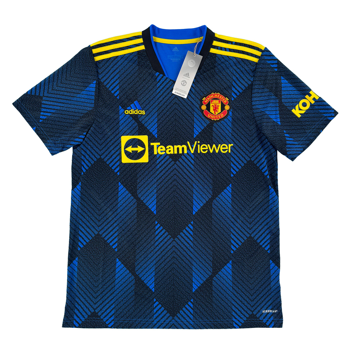 2021-22 Manchester United Uit Shirt - 10/10 - (L) - Oldschool Voetbalshirts