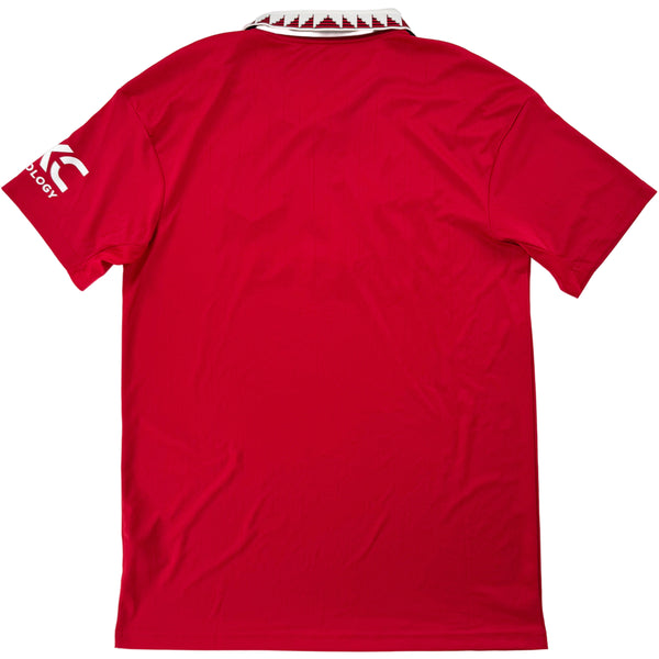 2022-23 Manchester United Thuis Shirt - 7/10 - (L) - Oldschool Voetbalshirts