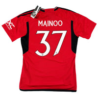 Manchester United - Home Shirt - MAINOO #37 - 2023/24 - Size L - 10/10