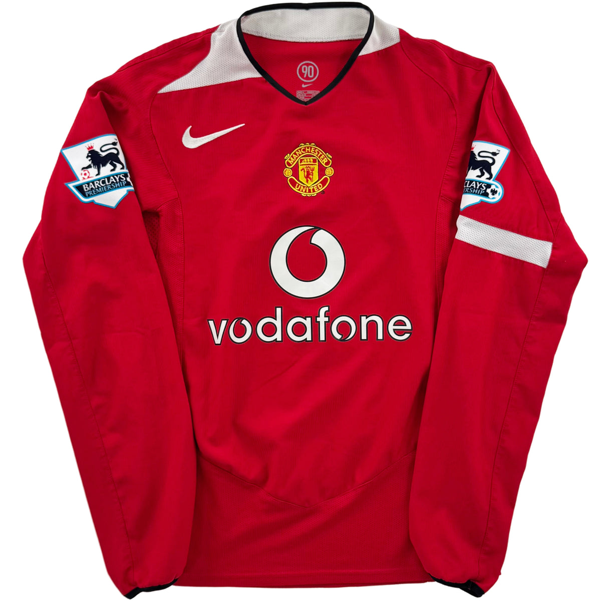 2004-06 Manchester United Thuis Shirt Ronaldo #7 - 8/10 - (S) - Oldschool Voetbalshirts