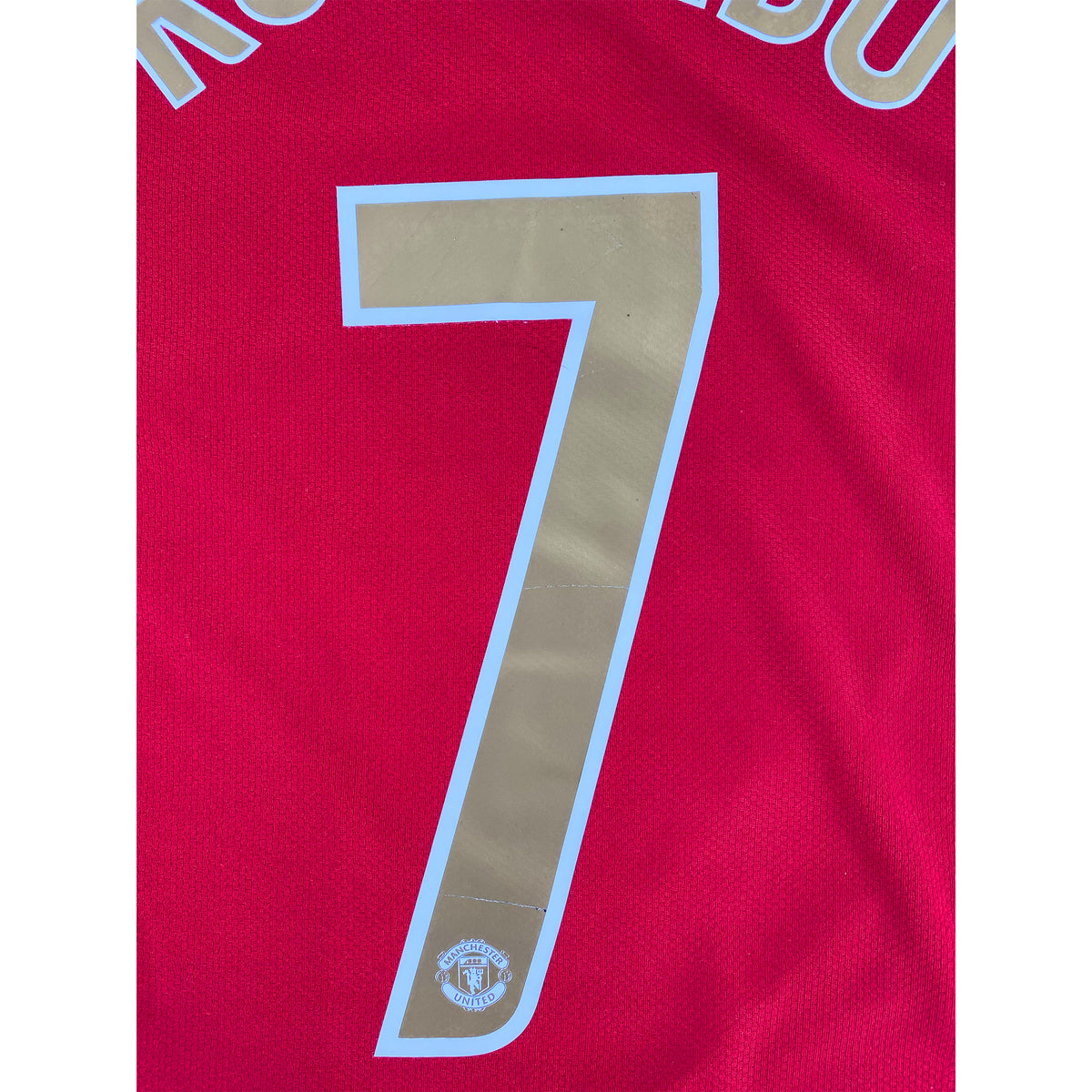 2006-07 Manchester United Thuis Shirt Ronaldo #7 - 9/10 - (L) - Oldschool Voetbalshirts