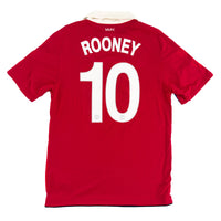 Manchester United - Home Shirt - ROONEY #10 - 2010/11 - Size L - 8/10