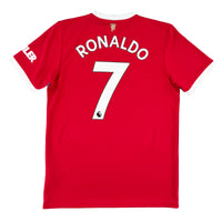 Manchester United - Home Shirt - 2021/22 - RONALDO #7 - Size M - 8/10